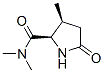 2-Pyrrolidinecarboxamide,N,N,3-trimethyl-5-oxo-,(2R,3S)-(9CI) CAS#: 810671-61-5