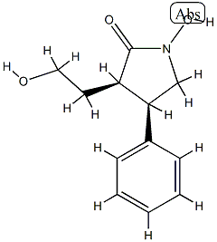 2-Pyrrolidinone, 1-hydroxy-3-(2-hydroxyethyl)-4-phenyl-, (3R,4R)-rel- (9CI) CAS#: 811445-56-4