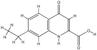 2-Quinolinecarboxylicacid,7-ethyl-4-hydroxy-(9CI) CAS#: 816448-98-3