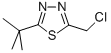 2-TERT-BUTYL-5-CHLOROMETHYL-1,3,4-THIADIAZOLE CAS#: 808764-18-3