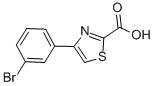 2-Thiazolecarboxylic acid,4-(3-bromophenyl)- CAS#: 808128-00-9