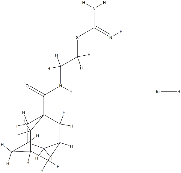 2-((Tricyclo(3.3.1.1(sup 3,7))dec-1-ylcarbonyl)amino)ethyl carbamimido thioate HBr CAS#: 83699-45-0