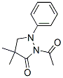 2-acetyl-4,4-dimethyl-1-phenylpyrazolidin-3-one CAS#: 86475-37-8