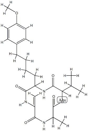 (2-amino-6-(4-methoxyphenyl)hexanoic acid)-AM toxin I CAS#: 87105-10-0