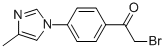 2-bromo-1-(4-(4-methyl-1Himidazol-1-yl)phenyl)ethanone CAS#: 810662-38-5
