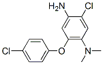 2-chloro-5-(4-chlorophenoxy)-4-dimethylaminoaniline CAS#: 85896-11-3