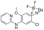 2-chloro-5-methoxy-4-(2-pyridylamino)benzenediazonium tetrafluoroborate CAS#: 85099-28-1