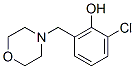 2-chloro-6-(morpholin-4-ylmethyl)phenol CAS#: 87059-84-5
