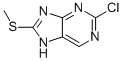 2-chloro-8-(methylthio)-7H-purine CAS#: 89581-80-6