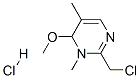 2-(chloromethyl)-3,5-dimethyl-4-methoxypyrimidine hydrochloride CAS#: 86004-75-3