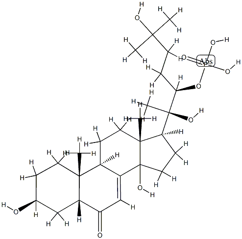 2-deoxy-20-hydroxyecdysone-22-phosphate CAS#: 86577-96-0