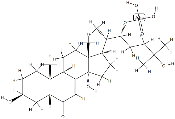 2-deoxyecdysone-22-phosphate CAS#: 82183-63-9