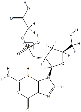 2'-deoxyguanosine-3'-(phospho-2''-O-glycolic acid) CAS#: 84881-71-0