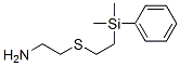 ((2-dimethylphenylsilyl)ethylthio)ethylamine CAS#: 81633-87-6