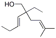 2-ethyl-2-(3-methylbut-2-enyl)hex-3-en-1-ol CAS#: 85136-06-7
