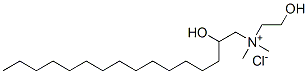 (2-hydroxyethyl)(2-hydroxyhexadecyl)dimethylammonium chloride CAS#: 84643-53-8