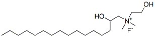 (2-hydroxyethyl)(2-hydroxyhexadecyl)dimethylammonium fluoride CAS#: 84864-65-3