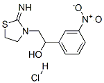 2-imino-alpha-(m-nitrophenyl)thiazolidin-3-ethanol monohydrochloride CAS#: 82760-90-5