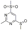 2-methyl-4-methylsulfinyl-6-methylsulfonylpyrimidine CAS#: 88317-65-1