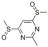 2-methyl-4,6-bismethylsulfinylpyrimidine CAS#: 88317-66-2