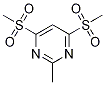 2-methyl-4,6-bismethylsulfonylpyrimidine CAS#: 88317-64-0