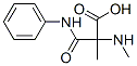2-methylamino-2-(phenylcarbamoyl)propanoic acid CAS#: 80311-80-4