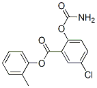 (2-methylphenyl) 2-carbamoyloxy-5-chloro-benzoate CAS#: 88599-48-8