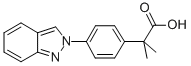 2-(p-(2H-Indazol-2-yl)phenyl)-2-methylpropionic acid CAS#: 81265-70-5