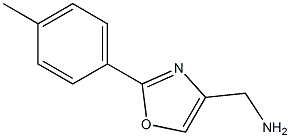 (2-(p-Tolyl)oxazol-4-yl)MethanaMine CAS#: 802618-33-3