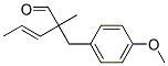 2-(p-methoxybenzyl)-2-methylpent-3-enal CAS#: 85136-04-5