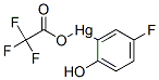 2-((trifluoroacetoxy)mercuri)-4-fluorophenol CAS#: 84332-82-1
