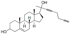 20-(1,5-hexadiynyl)-5-pregnen-3,20-diol CAS#: 86532-89-0