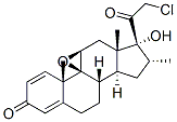 21-CHLORO-9-BETA,11-BETA-EPOXY-17-HYDROXY-16-ALPHA-METHYLPREGNA-1,4-DIENE-3,20-DIONE CAS#: 83881-08-7