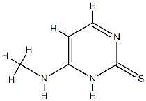 2(1H)-Pyrimidinethione, 4-(methylamino)- (6CI,9CI) CAS#: 89180-09-6