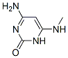 2(1H)-Pyrimidinone, 4-amino-6-(methylamino)- (7CI) CAS#: 89181-82-8