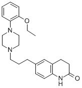 2(1H)-Quinolinone, 3,4-dihydro-6-(3-(4-(2-ethoxyphenyl)-1-piperazinyl) propyl)- CAS#: 80834-63-5