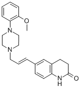 2(1H)-Quinolinone, 3,4-dihydro-6-(3-(4-(2-methoxyphenyl)-1-piperazinyl )-1-propenyl)- CAS#: 80834-66-8