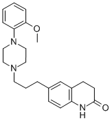 2(1H)-Quinolinone, 3,4-dihydro-6-(3-(4-(2-methoxyphenyl)-1-piperazinyl )propyl)- CAS#: 80834-64-6