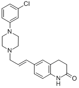 2(1H)-Quinolinone, 3,4-dihydro-6-(3-(4-(3-chlorophenyl)-1-piperazinyl) -1-propenyl)- CAS#: 80834-55-5