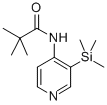 2,2-DIMETHYL-N-(3-TRIMETHYLSILANYL-PYRIDIN-4-YL)-PROPIONAMIDE CAS#: 86847-70-3