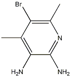 2,3-Diamino-4,6-dimethyl-5-bromopyridine CAS#: 89728-15-4