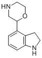 2,3-Dihydro-4-(2-morpholinyl)-1H-indole CAS#: 84590-61-4