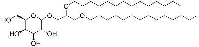 2,3-di-O-tetradecyl-1-O-(galactopyranosyl)glycerol CAS#: 81281-26-7