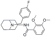 2,3-dimethoxy-N-(9-(4-fluorobenzyl)-9-azabicyclo(3.3.1)nonan-3-yl)benzamide CAS#: 87964-79-2