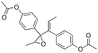 2,3-epoxy-3,4-bis(4'-acetoxyphenyl)-4-hexene CAS#: 82699-01-2