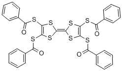 2,3,6,7-TETRAKIS(BENZOYLTHIO)TETRATHIAFULVALENE CAS#: 88203-73-0