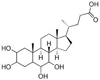 2,3,6,7-tetrahydroxycholanoic acid CAS#: 83504-21-6