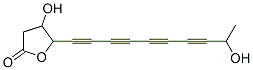 2(3H)-Furanone, dihydro-4-hydroxy-5-(9-hydroxy-1,3,5,7-decatetraynyl)- CAS#: 83475-38-1