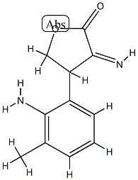 2(3H)-Furanone,4-(2-amino-m-tolyl)dihydro-3-imino-(8CI) CAS#: 802306-24-7