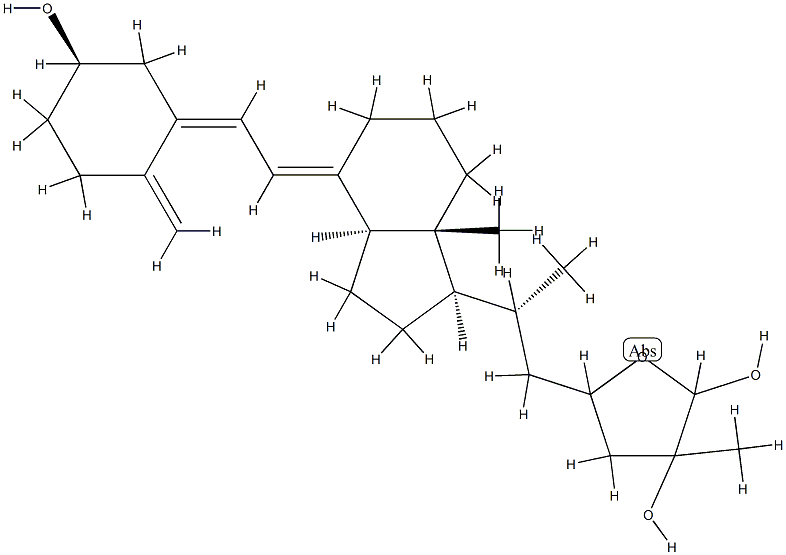 (23S,25R)-25-Hydroxyvitamin D3 26,23-lactol CAS#: 83136-06-5